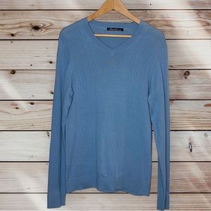 Kenneth Cole New York cotton and cashmere blend men’s sweater